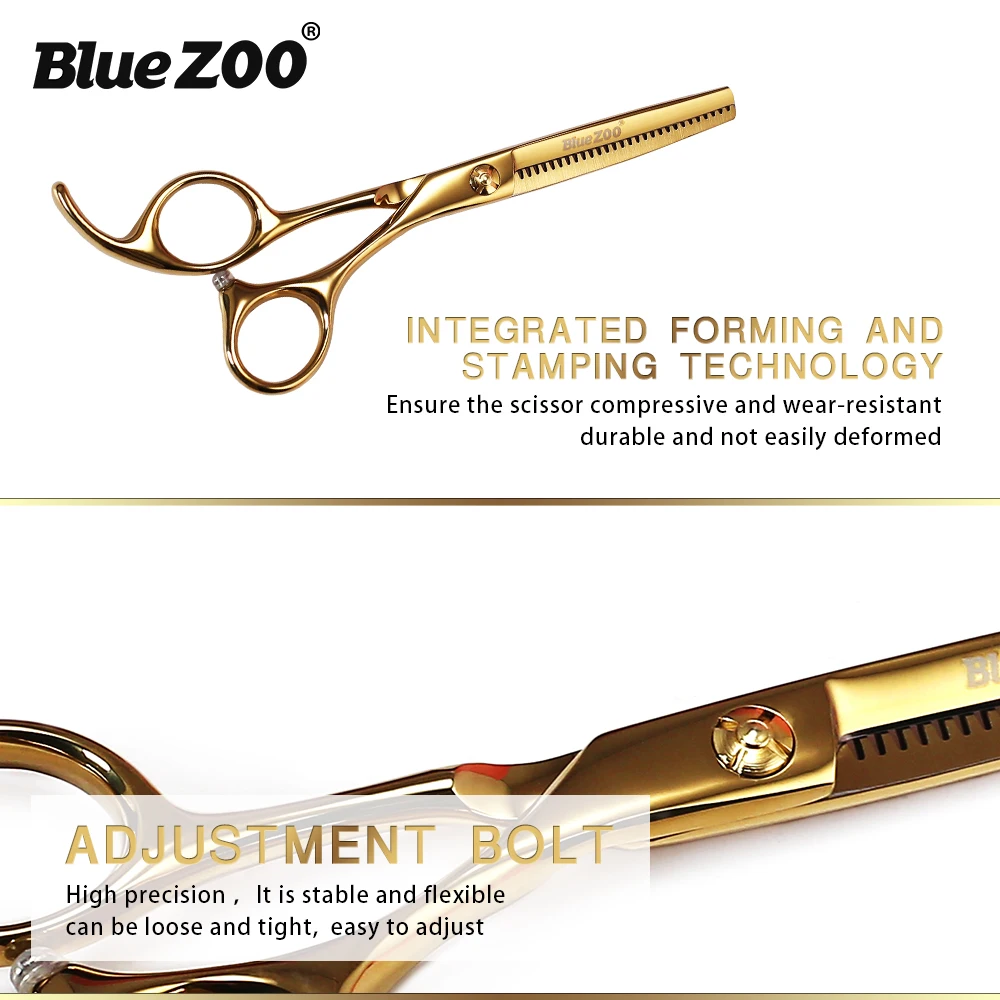 BlueZOO режущие истончающие Ножницы Профессиональные Парикмахерские ножницы для волос для парикмахера парикмахерские ножницы плоские зубы лезвия