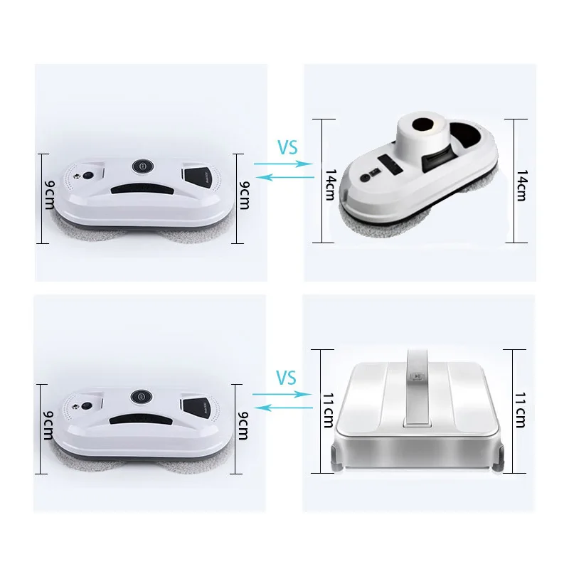 Electric Glass Cleaner Robot With Remote Control Alkoptan Store