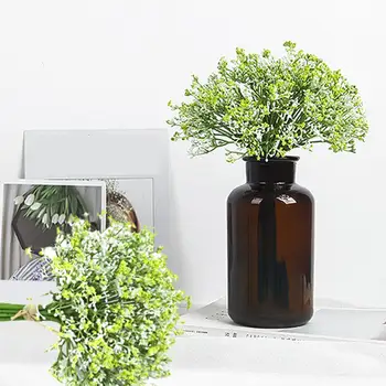 

16PCS Handmade Flower Tuberose Babysbreath Artificial Flower Home Decoration Wedding Bouquets