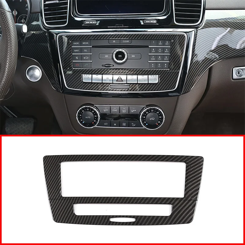 

Car Accessories Interior Central Control Voice Mode Button Panel Decoration Protection Trim For Mercedes Benz GLE GLS 2012-2019