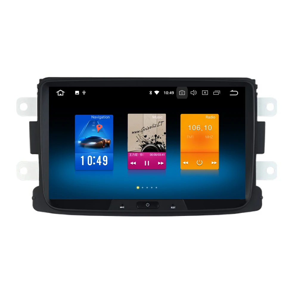 Автомагнитола RoverOne мультимедийный плеер для Renault Duster Dacia Dokker beargy Sandero Captur Lada Xray Logan
