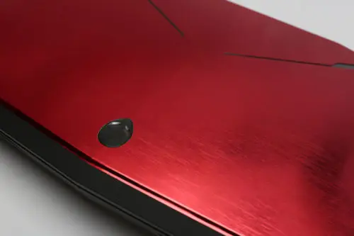 Red Burshed Наклейка для ноутбука наклейка из углеродного волокна Защитная крышка для MSI GF75 17,3 дюйма - Цвет: Red Burshed