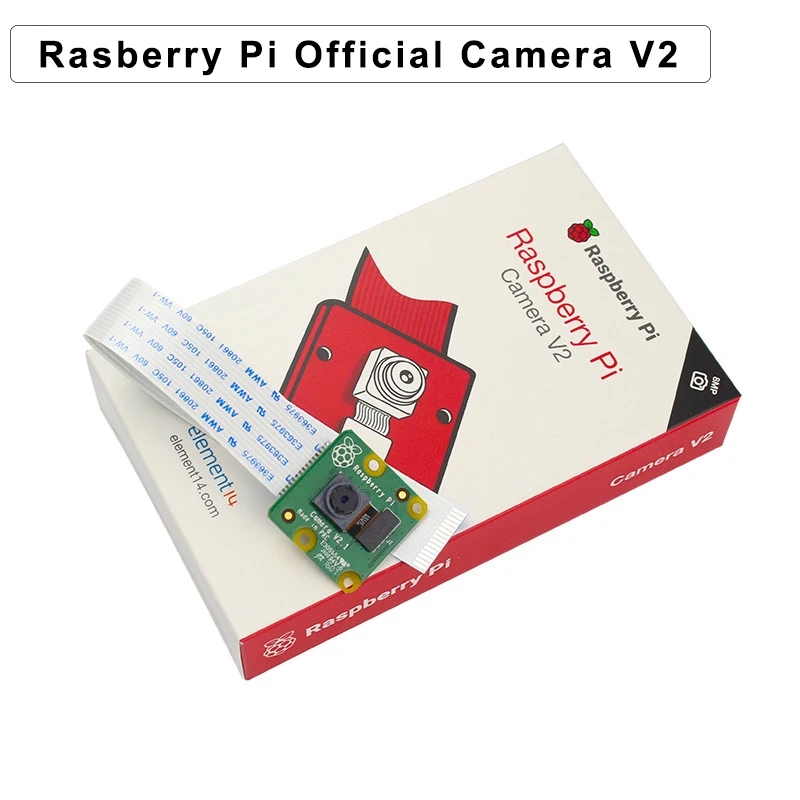 Оригинальная камера Raspberry Pi 4B модуль V2 8MP Sony IMX219 1080P официальная для 4 Модель B/3B/3B