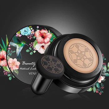 

1PC Mushroom Cushion Waterproof Oil Control Whitening Sunscreen BB Cream Lasting Concealer Dark Circles Acne Moisturizing Cream