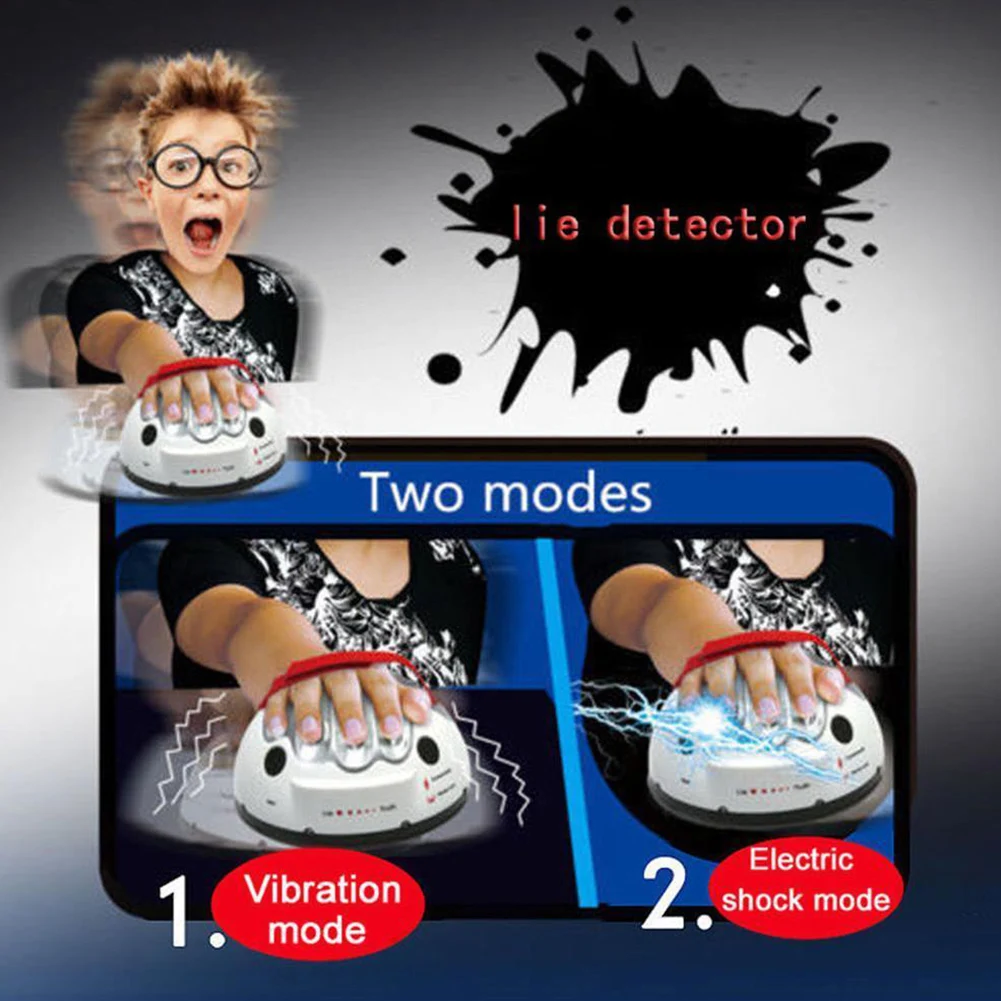 Врун, вечерние, игровые панели, регулируемые, с электрическим током, подарки, хитрый, Забавный тест, истина, микро-Полиграф, взрослые консоли, игрушка, детектор лжи