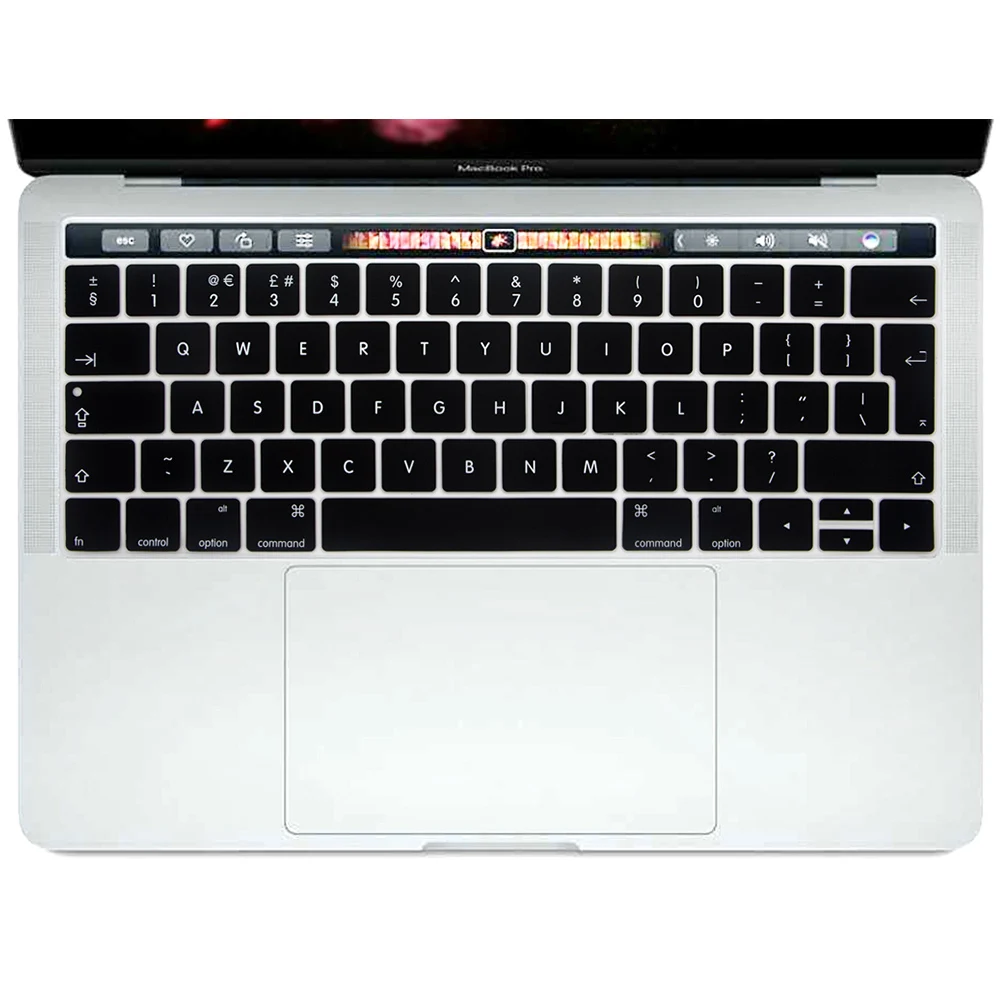 Евро клавиатура защита кожи водонепроницаемый чехол для клавиатуры Macbook Air Pro retina 11 12 13,3 15 A1466 A1278 A1369 A1707 сенсорная панель