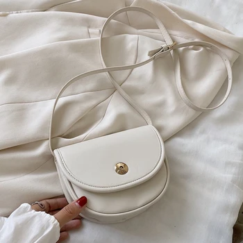 

JZ Brand Fashion Crossbody Bag 2020 Summer Mini Bag Famle Wholesale Saddle Cross Body Handbags Purse White