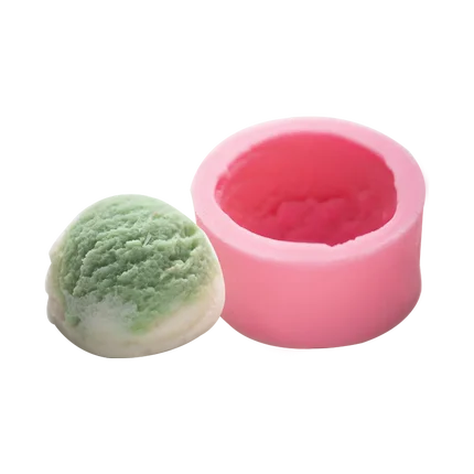 Silicone Mold Silicone Candle Mold Aromatherapy Candle Mold Silicone Candle Molds Candle Mold Creative Modeling Ice Cream Muffin Cup DIY Aroma Candle Mold for Candle Making Handmade Dessert Silicone Mold