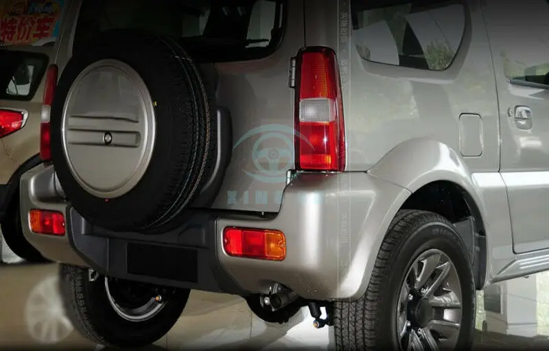 Автомобиль 2 шт. для Suzuki Jimny фары на задний бампер LH+ RH красный свет в сборе ремонт модификация автомобиля аксессуары для автомобиля