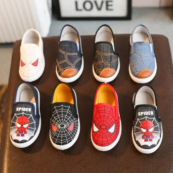 

New Children Shoes Boys Sneakers Fashion Cartoon Canvas Shoe Baby Toddlers Running Tenis Infantil Halloween Kids Shoes For Girls