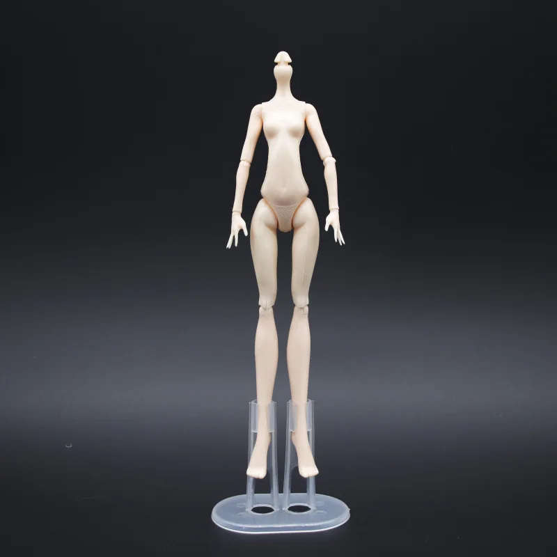 Doll Figure Body Multi-Joints Movable Doll Body Toy 23cm Doll Toy To Fit Many Heads White Green Brown Monstering High Doll Body 5
