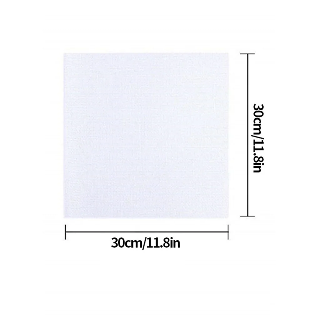 14CT Aida Cross Stitch Embroidery Fabric Cotton Mesh 30x45cm 30x30cm
