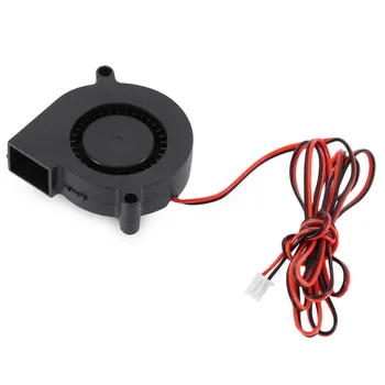 

3D Printer For 5010 Small Heat Dissipation Cooling Fan Blower Industry Turbine Accessory DC 12V 24V Cooler