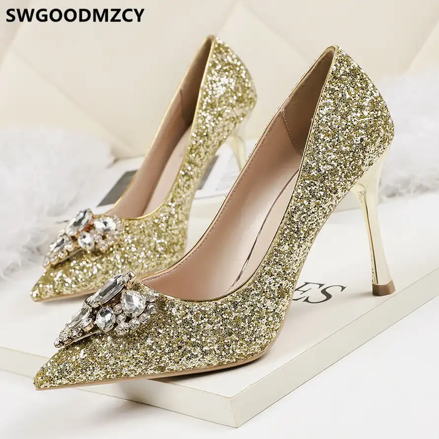 sparkly prom shoes