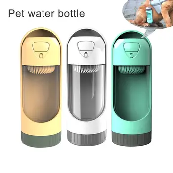 

Leak-proof Pet Water Bottle Dispenser Dog Feeding Bowl Drinking Cup with Filter