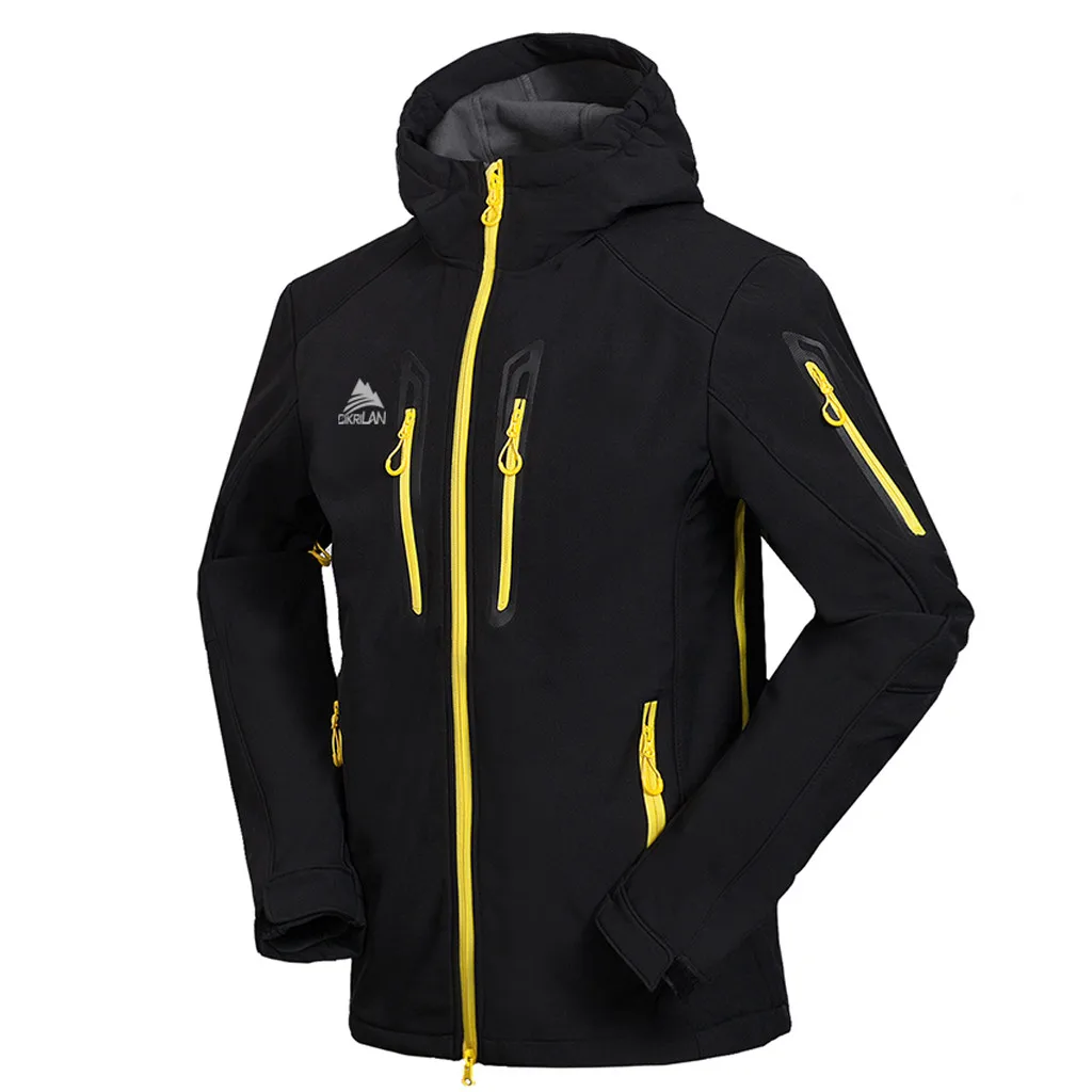 Snowboard Jackets Ski Suit solid Mens Autumn Casual Fashion Waterproof Quick-drying Hooded Breathable Sport Outdoor Coat#301014