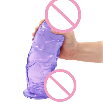 Giant Black Dildo For Women Realistic Penis Female Masturbator Super Big Dick Anal Butt Plug Dildos Strong Suction Cup Sex Toys 4