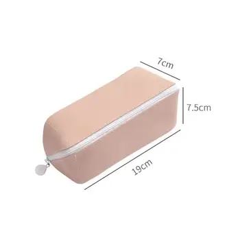 

1 Pc Large Capacity Pencil Case Kawaii Pencilcase School Pen Case Makeup Bag Pencil Case Pouch Cosmetic Travel Pink Vs New Nwot