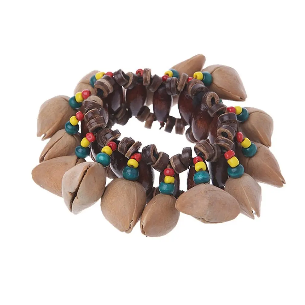 

Fashion African Tribal Style Bracelet Women Chain Universal Nut Shell Ringing Bracelet Trendy Female Jewelry