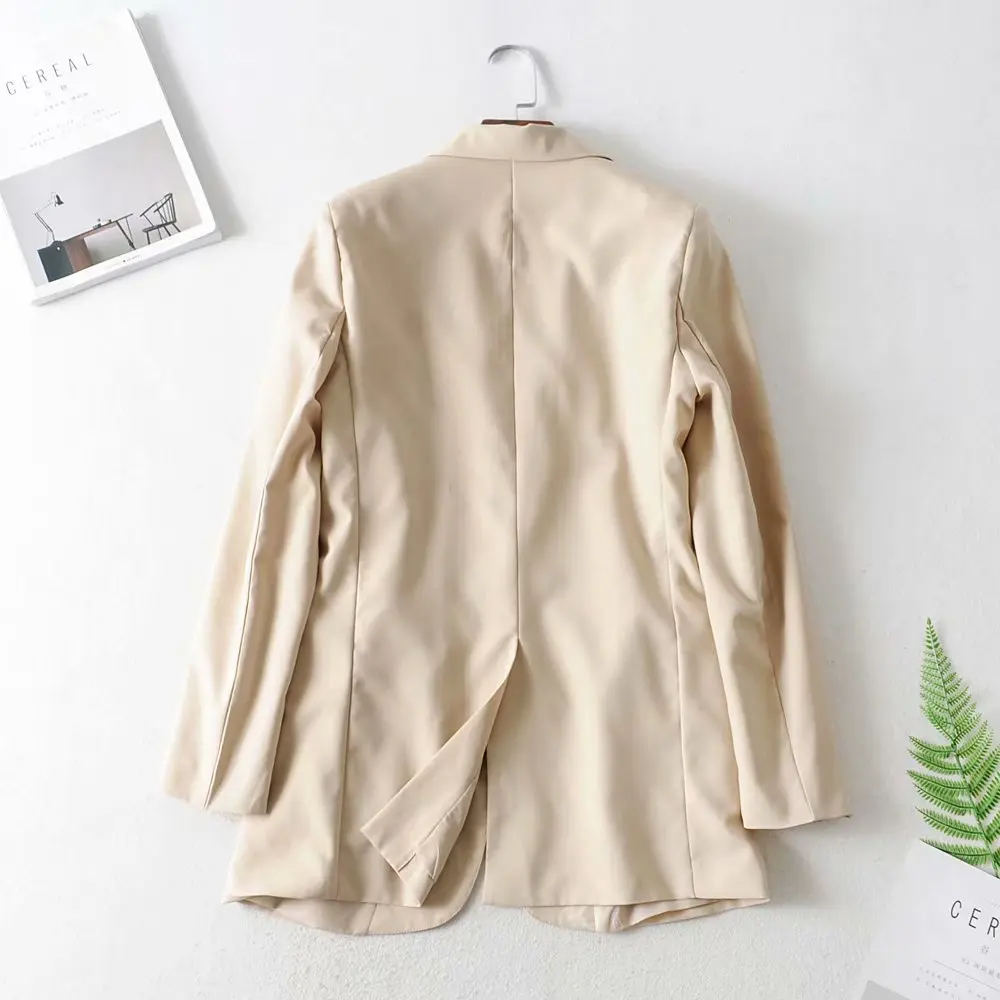 

F1845-Western Style WOMEN'S Dress 2019 Spring And Autumn New Style Fashion Elegant-Style One-Button Suit Jacket Women's