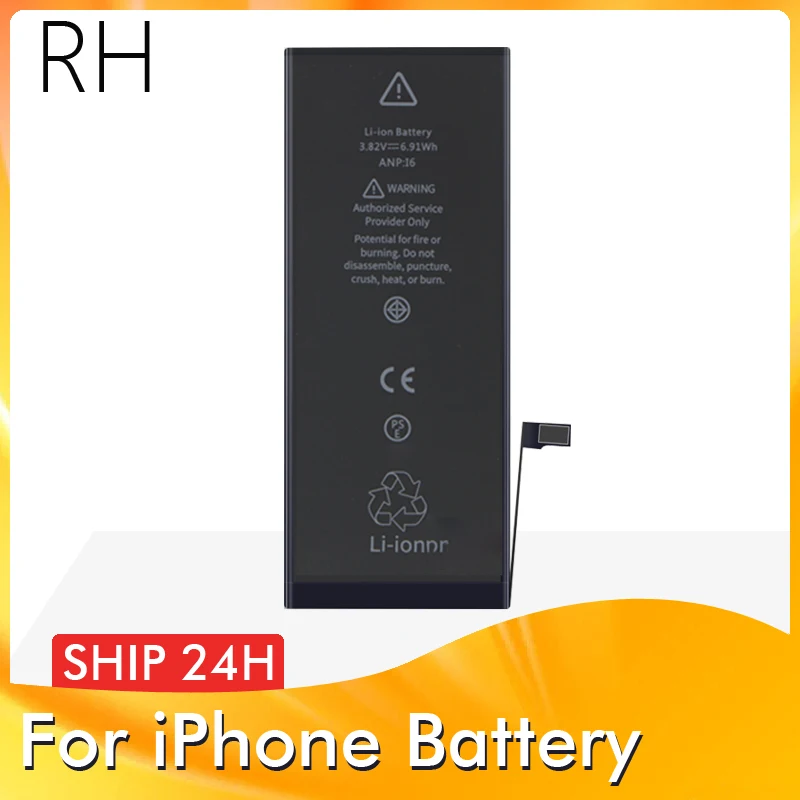 

1 Piece Brand New AAAAA Quality Phone Battery for iPhone 6S plus 6 7 8 High Real Capacity Zero Cycle Free Tool Sticker Case