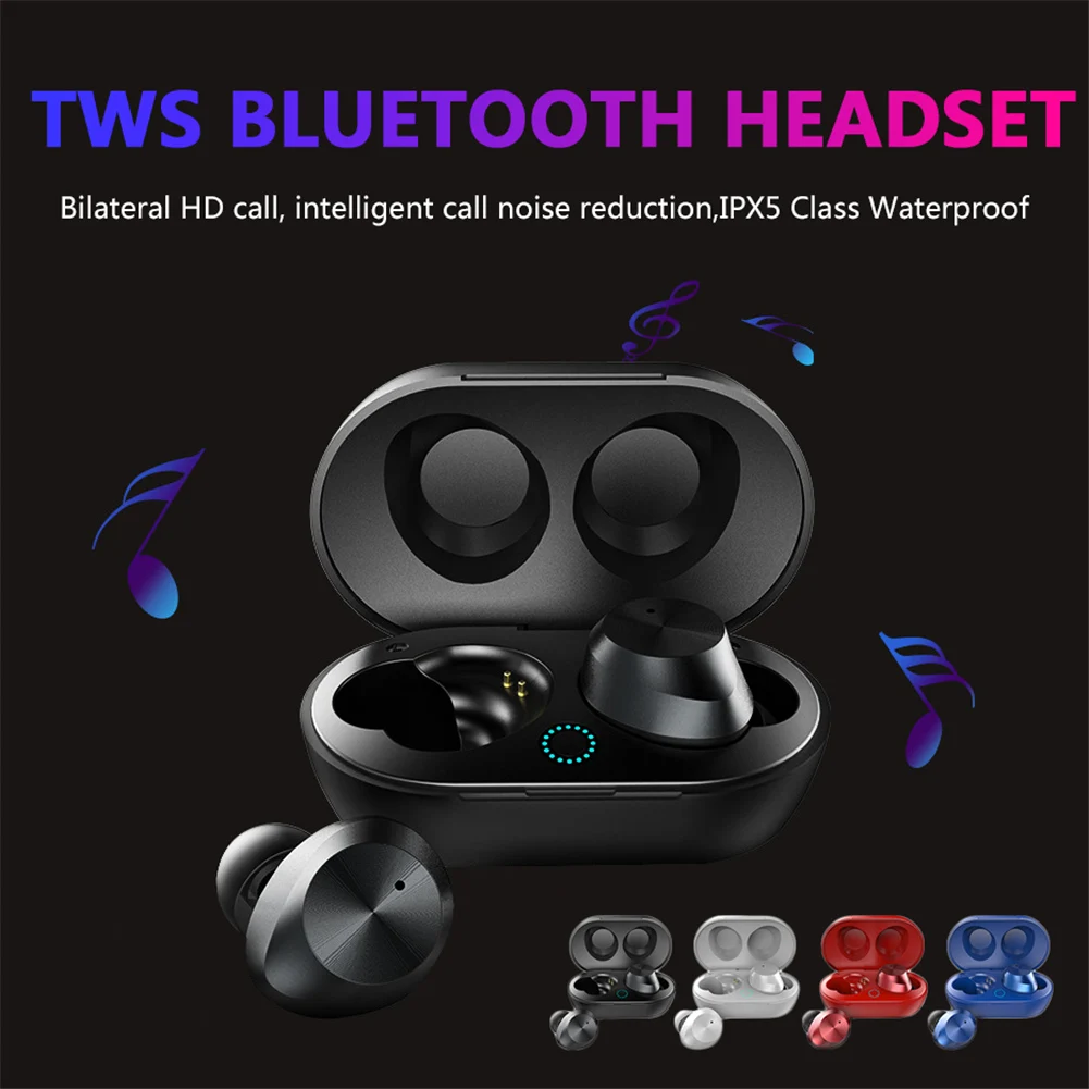 TWS-9 беспроводные Bluetooth наушники Сенсорные Автомобильные наушники спортивные музыкальные наушники высокого класса с зарядным устройством