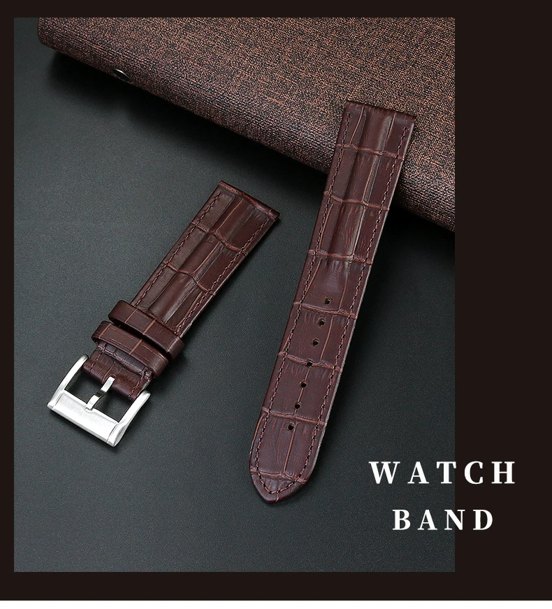 22mm, pulseira de substituição para homens, bracelete