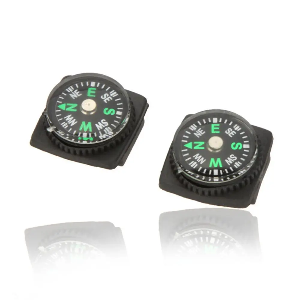 Waterproof Compass Mini Compass Navigation Compass Portable Compass Geological Compass Survival Compass 2pcs 20mm Compass Hot Black Watch Slip Wrist Slide Band Compass Black Slip Slide For Wrist Watch Band Paracord Survival