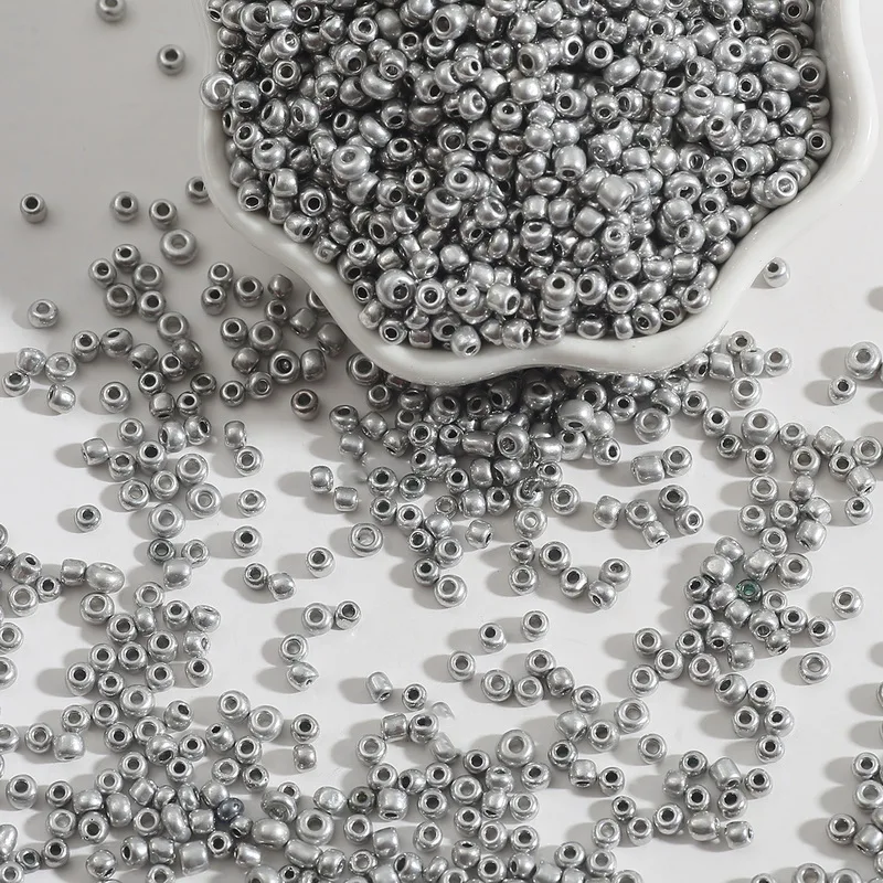 150–1000 Stück tschechische Glas-Rocailles, österreichischer Kristall, runde Perlen, 2/3/4 mm, Abstandsperlen für DIY-Schmuckherstellung, Zubehör, Großhandel – Detail 9
