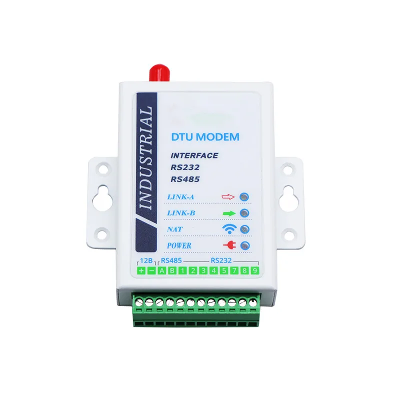

GPRS Internet Double Serial Communication Ports of RS-232/RS-485 DTU for Data transfer unit TCP/UDP modem