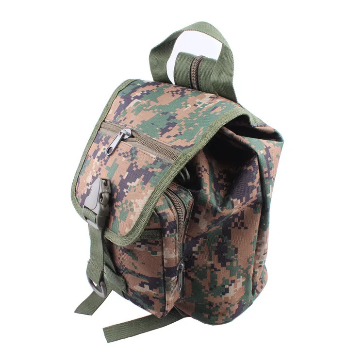 Камуфляжный портативный маленький рюкзак для мужчины и женщины школьная сумка на одно плечо Повседневная дорожная сумка тактическая сумка