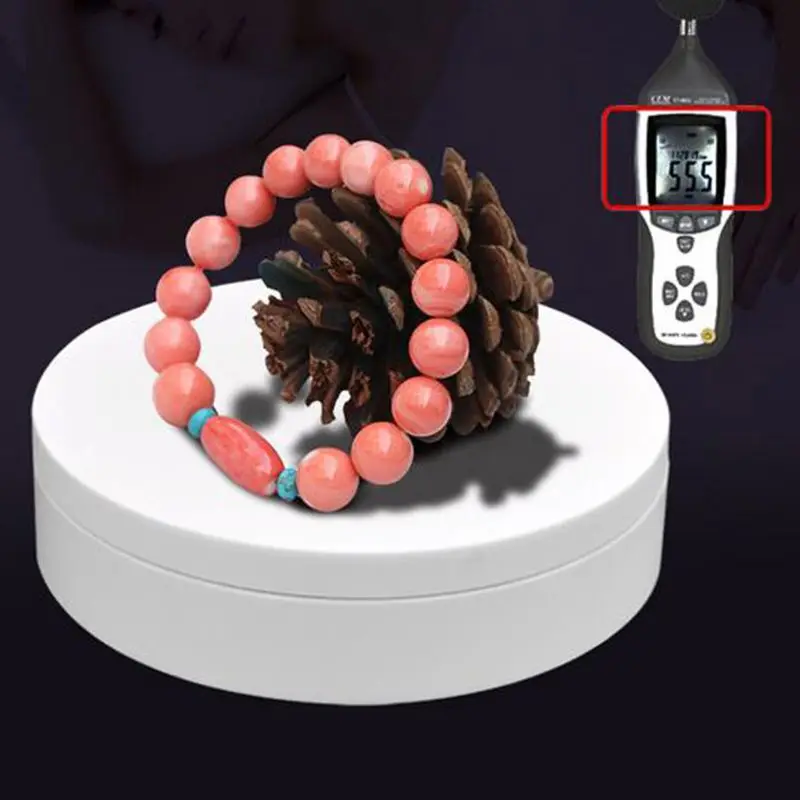  High Power Electric Rotating Jewelry Display Stand Base Jewelry Organizer