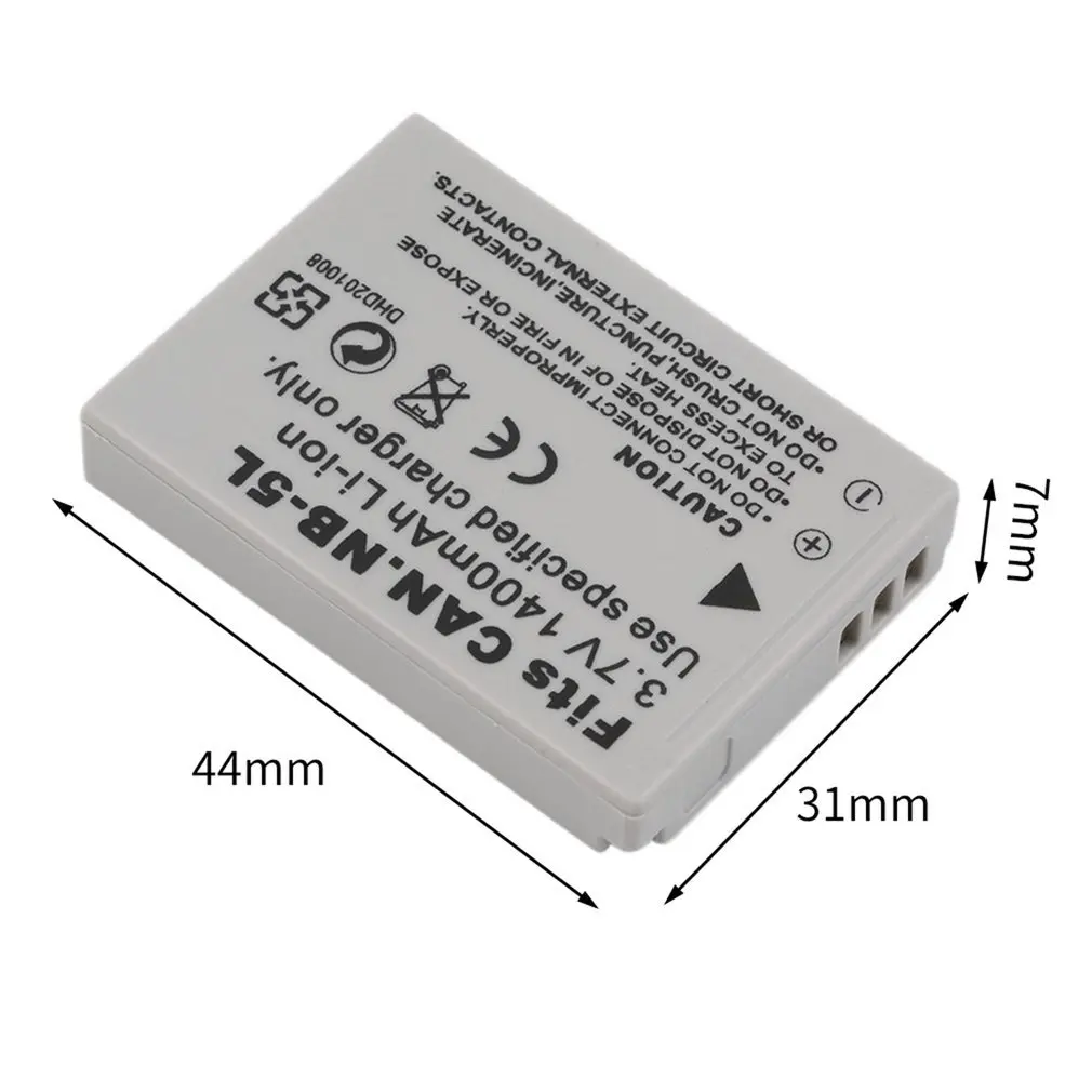 Новинка 3,7 V 1400MAH Замена литий-ионная батарея для камеры CANON NB-5L Прямая поставка