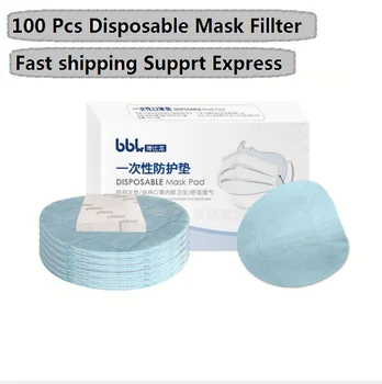 

10pcs/Lot Disposable Filter paper Anti Haze mouth Mask anti dust mask Filter paper Health Care