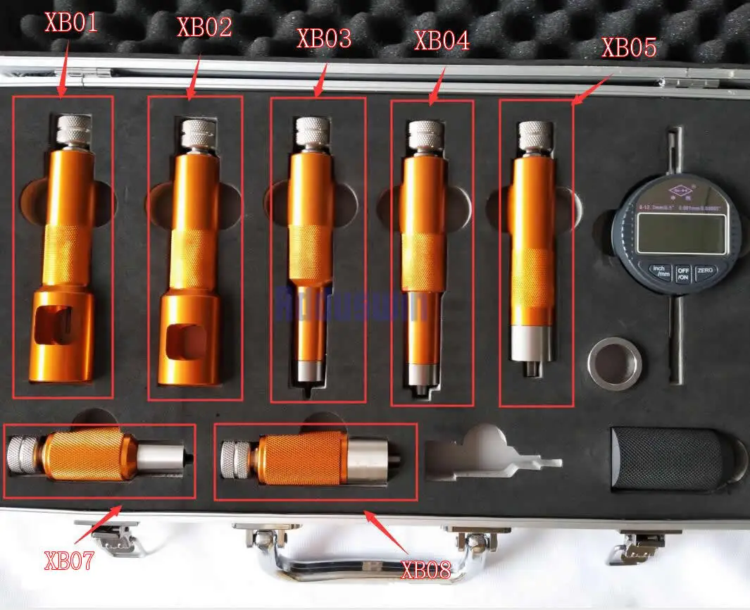 Инжекторный клапан common rail, измерительный инструмент для Bossch и для Densso, дизельный инжектор, инструмент для измерения Хода Клапана, аксессуары