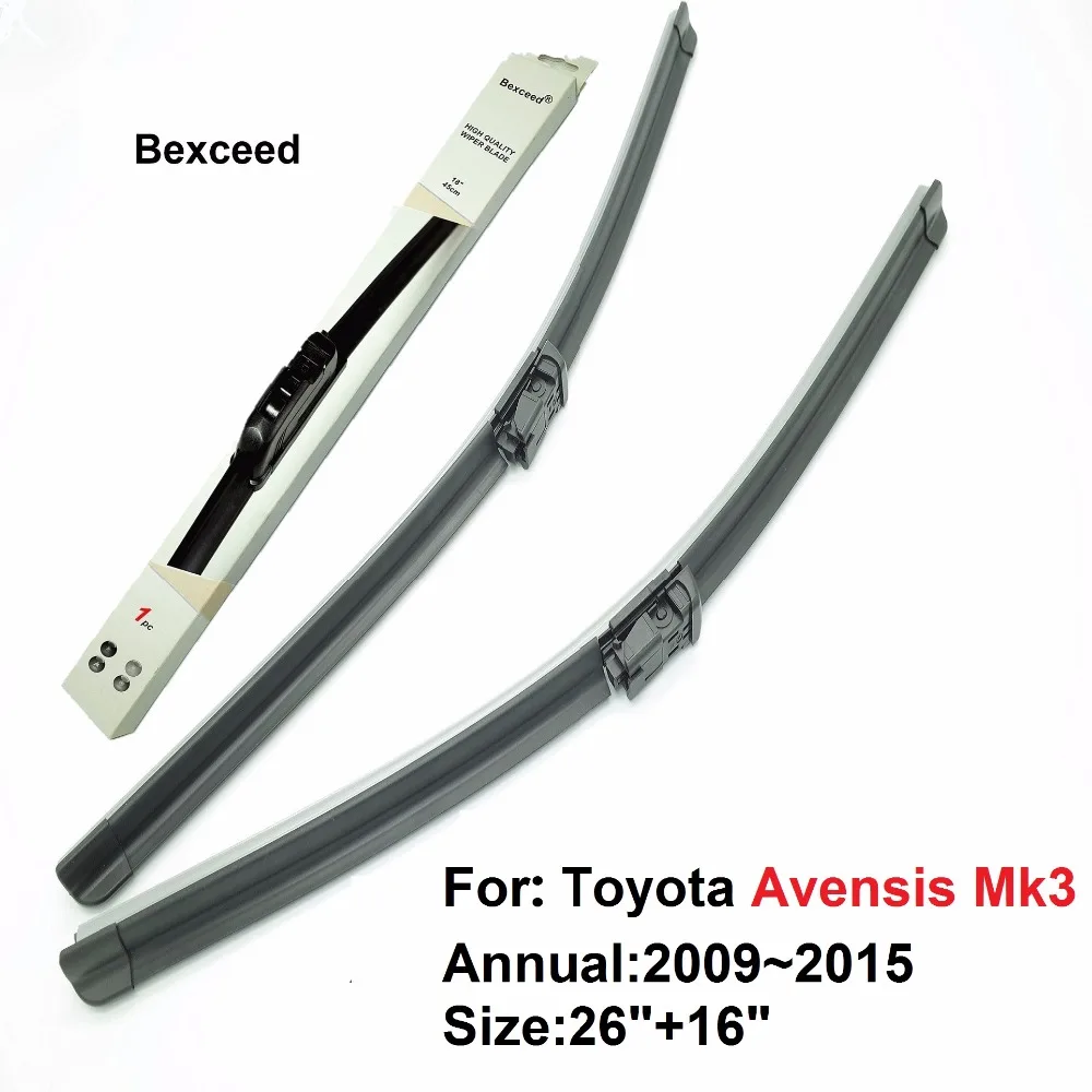 Flat Wiper Blade for Toyota Avensis T270 26"+16" Bexceed of Car