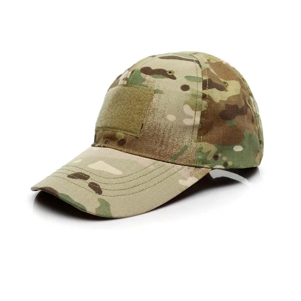 Fashion Men New Cap Camo Mesh Baseball Cap Men Camouflage Caps Masculino Summer Hat Trucker Snapback Caps Hip Hop Dad Hat - Цвет: D