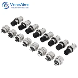 Waterproof Aviation Cable Terminal Plug and Socket Connector - Multi - Pin Options - GX16 3 pin