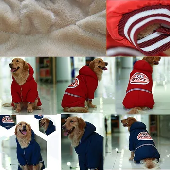 Winter  Fleece Big Dog Jacket  3