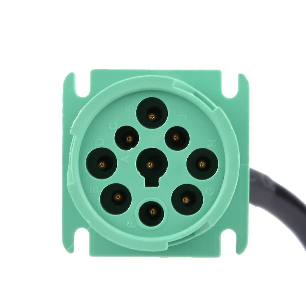 9 Pin к OBD2 Интерфейс грузовик ось Y кабель адаптер OBDII, нашникиов для грузовиков 16Pin мужского и женского пола J1939