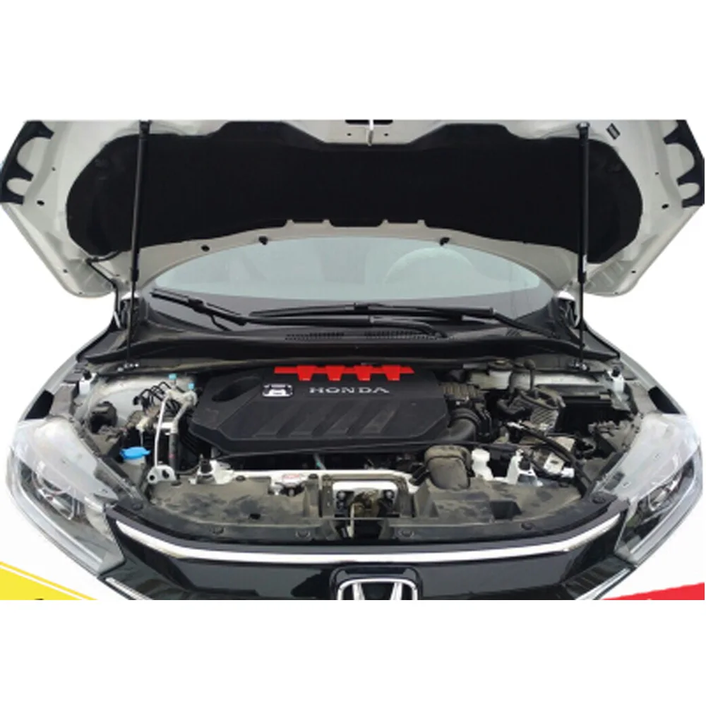 Для Honda HR V HRV XR Vezel 2014 2019 Авто углеродное волокно передняя крышка капота