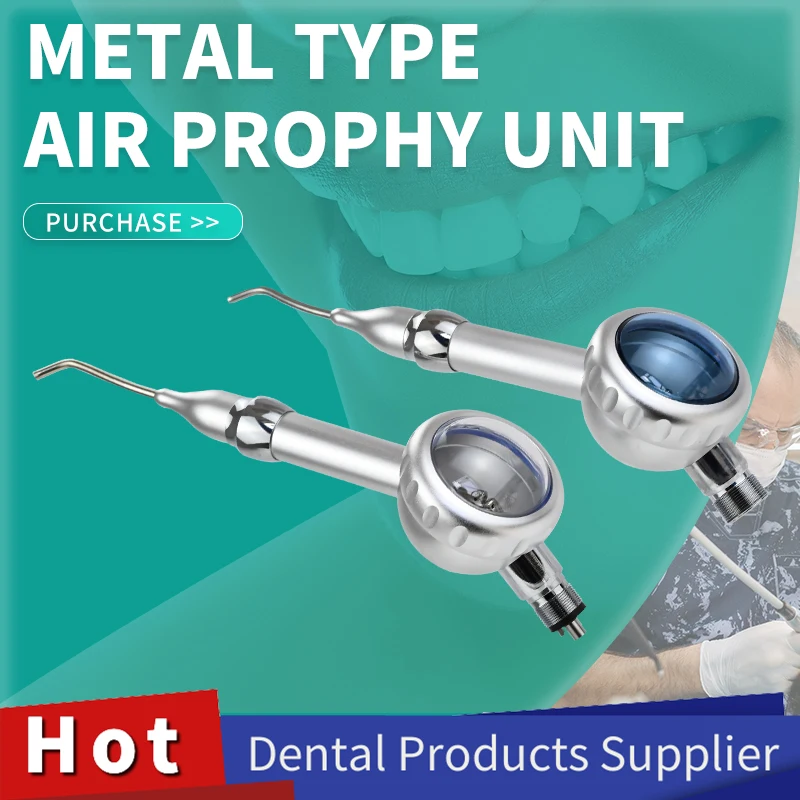 Dental Polishing Tools Equipment Teeth Whitening Air Water Polisher 2/4 Holes Air Prophy Jet Gun