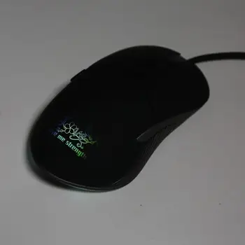 

PC Laptop LED Light Optical Game Mice Ergonomic 3200 DPI 6 Buttons USB Mouse QX2B