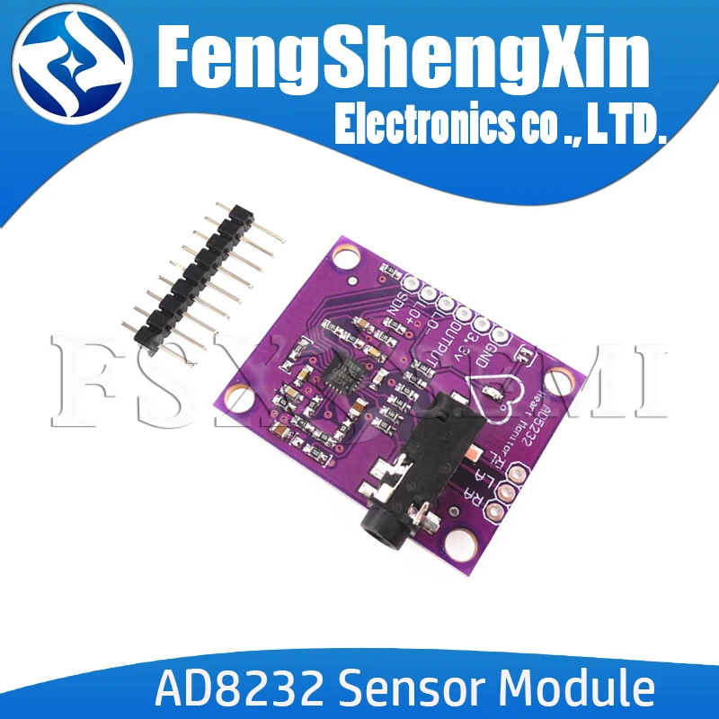AD8232 однопроводный монитор сердечного ритма модуль платы разработки ЭКГ для Arduino