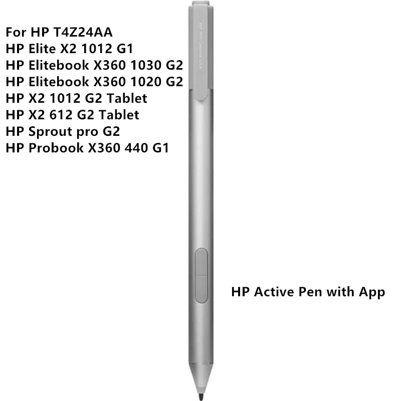 Активная Ручка Bluetooth T4Z24AA # AC3 для HP Elite X2 612 1012 G2 G1 EliteBook x360 1030 g2 1020 Sprout Pro Probook X360 440 |