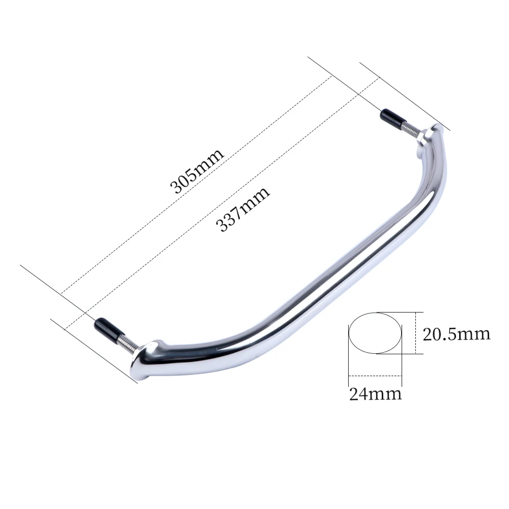 12" Marine 316 Stainless Steel Grip Handle Deck Handrail Boat Accessories marine accessories marine hardware