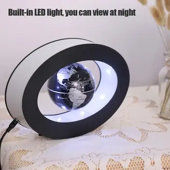 

Novelty Electronic Magnetic Levitation Floating Globe with LED Light Magnetic Levitation Geography Globe Floating Creative Gifts