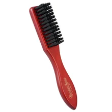 Щетка для бороды мягкая щетина деревянная ручка щетка для ухода за бородой работает со всеми бальзамами для бороды помогает смягчить кондиционер зудящая борода