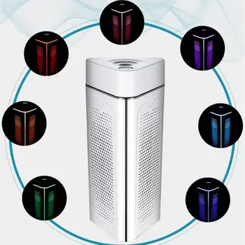 

Portable 580ml Air Humidifier USB Ultrasonic Dazzle 7 Colors LED Night Light Aroma Diffuser