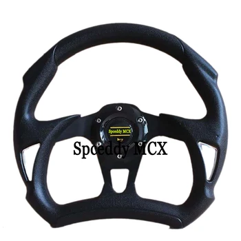 

Black Sports Steering Wheel 12.5 inch Universal 320mm PU Racing Steering Wheel Car Modified Wheel MC20S0326145